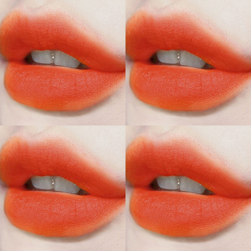 橘色口红番茄色正橘暖橙色减龄女学生年轻哑光唇膏