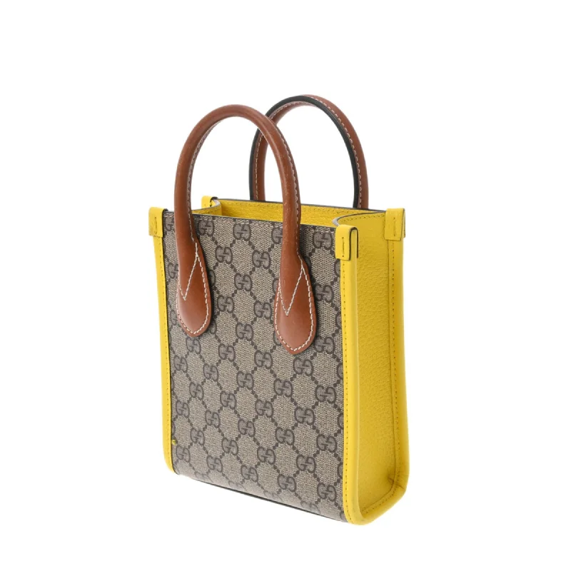 Gucci tote bags for women with a water - resistant coatingGucci tote bags for women with a water - resistant coatingGUCCI Jumbo GG Tote Bag Beige/Yellow 699406 Women's Supreme Canvas Handbag