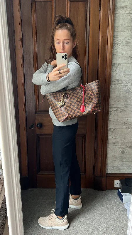 Louis Vuitton Neverfull bags with large capacity for everyday essentialsLouis Vuitton Caissa MM Tote Damier Ebene (RRP £1575)