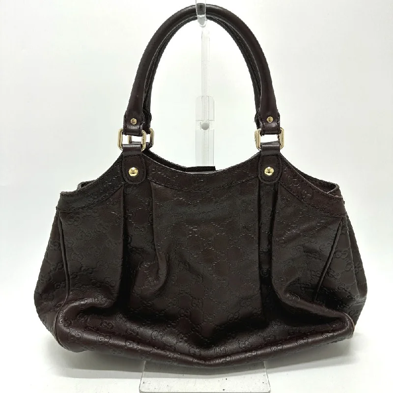 Medium - sized Women Gucci handbags for everyday useMedium - sized Women Gucci handbags for everyday useGUCCI Tote Bag 211944 leather Brown GG Sukey Women Secondhand