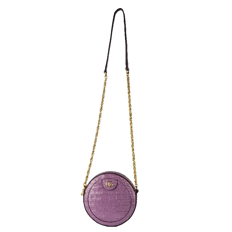 Women Gucci bags with a front - zip pocket for small itemsWomen Gucci bags with a front - zip pocket for small itemsGucci Exotic Leather Ophidia Crossbody Bag - '20s