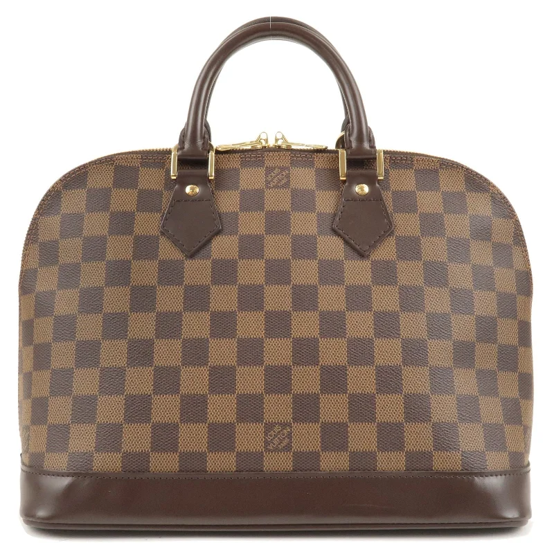 Louis Vuitton tote bags with a spacious interior and multiple pocketsLouis Vuitton Damier Alma PM Hand Bag N51131