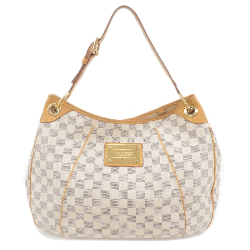 Louis Vuitton Alma bags with a detachable shoulder strap for versatilityLouis Vuitton Damier Azur Galliera PM Shoulder Bag N55215