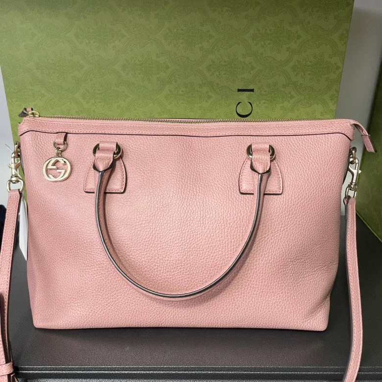 Ladies Gucci Dionysus bags with a chain - link shoulder strapLadies Gucci Dionysus bags with a chain - link shoulder strapGucci Soho Pink Leather Tote Bag Medium