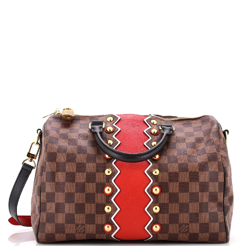 Speedy Bandouliere Bag Limited Edition Damier Karakoram 30