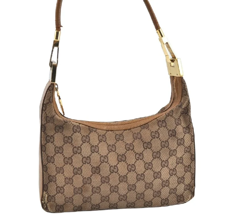 Gucci Dionysus bags for women with tiger - head claspsGucci Dionysus bags for women with tiger - head claspsAuthentic GUCCI Shoulder Bag Purse GG Canvas Leather 0013812 Brown L0339