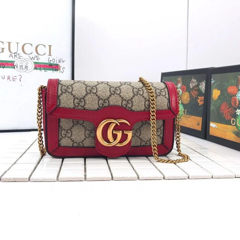 Gucci Marmont bags for women with a snakeskin - effect panelGucci Marmont bags for women with a snakeskin - effect panelBC - GUCCI BAG - 2570