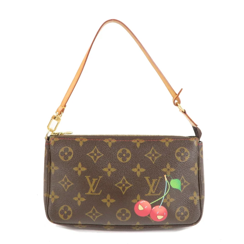 Louis Vuitton Neverfull bags with large capacity for everyday essentialsLouis Vuitton Cherry Blossom Pochette Accessoires Pouch M95008