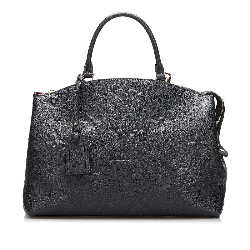 	Balenciaga Glove large size with hand - painted accentsBlack Louis Vuitton Monogram Empreinte Giant Palais Satchel