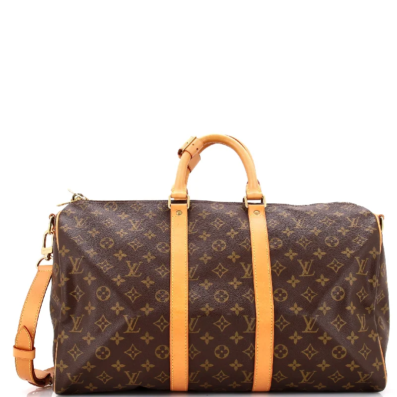 Keepall Bandouliere Bag Monogram Canvas 45