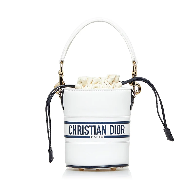 Balenciaga First medium size with gold - tone hardware accentsWhiteBalenciaga City bag with gold - plated hardwareWhite Dior Micro Vibe Drawstring Bucket Bag