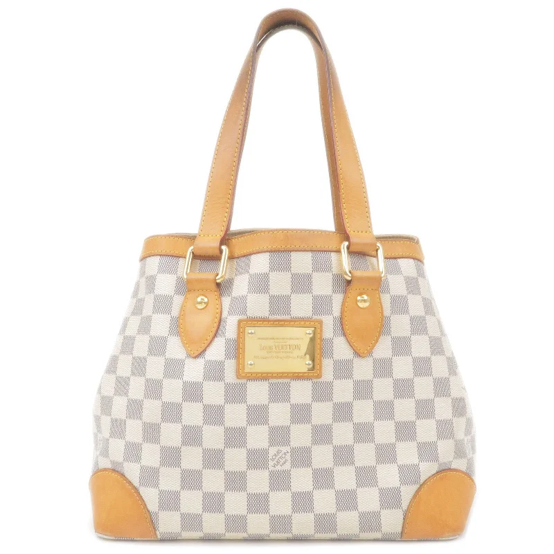 Louis Vuitton Twist bags with the iconic LV - turnlock closureLouis Vuitton Damier Azur Hampstead PM Hand Bag N51207