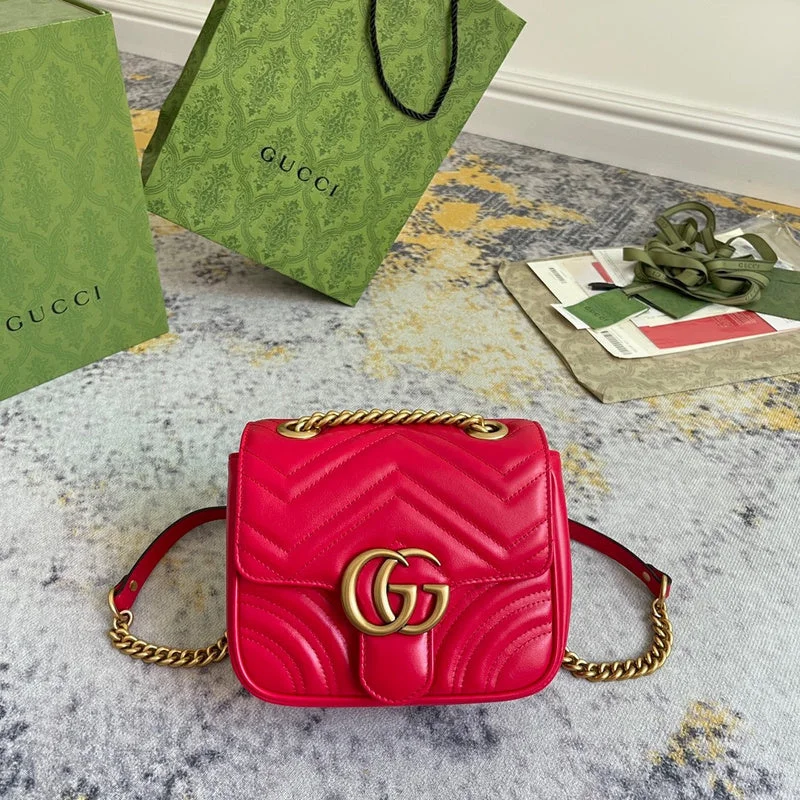 Women Gucci Sylvie bags with a monogram - embossed leatherWomen Gucci Sylvie bags with a monogram - embossed leatherBC - GUCCI BAG - 2218