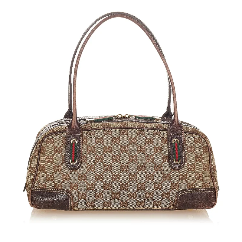 Gucci tote bags for women with a water - resistant coatingGucci tote bags for women with a water - resistant coatingGucci GG Canvas Princy Shoulder Bag