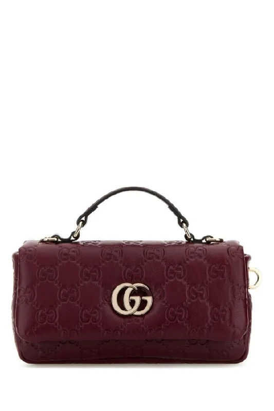 Ladies Gucci Dionysus bags with a detachable shoulder strapLadies Gucci Dionysus bags with a detachable shoulder strapGucci Women Burgundy Leather Mini Gg Milano Handbag