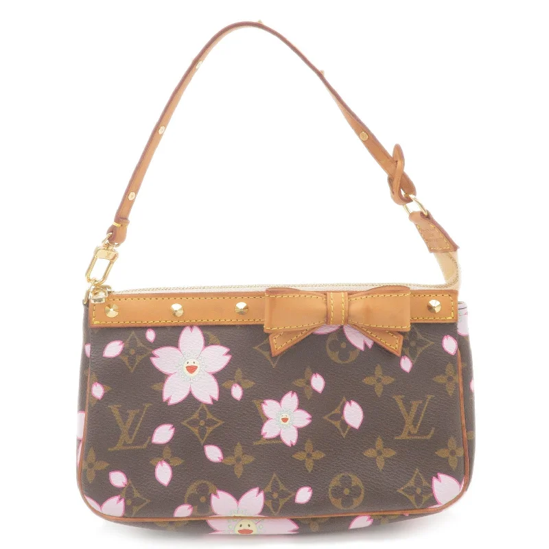 Louis Vuitton crossbody bags with adjustable shoulder straps for comfortLouis Vuitton Cherry Blossom Pochette Accessoires M92006