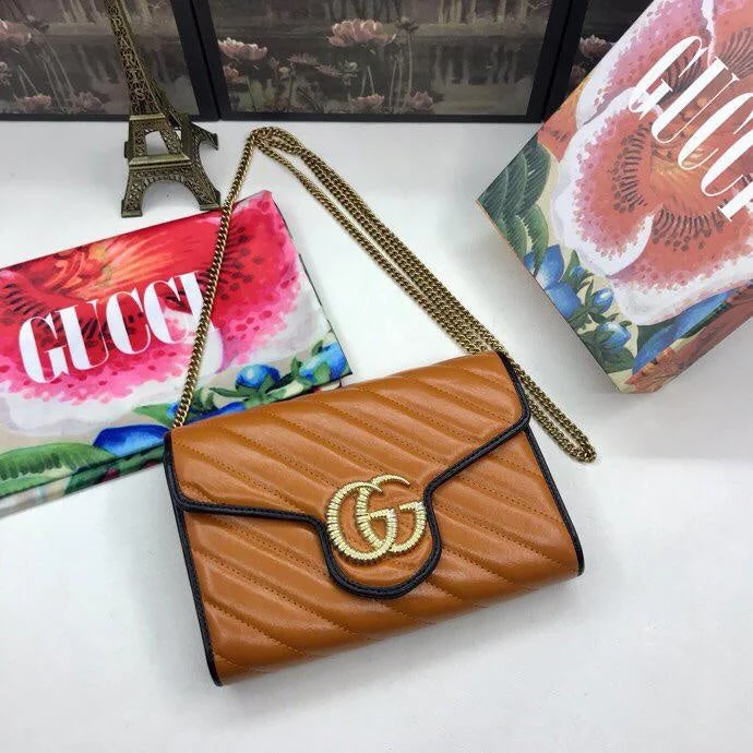 Women Gucci Sylvie bags with a leather - wrapped handleWomen Gucci Sylvie bags with a leather - wrapped handleWF - Gucci Bags - 1144