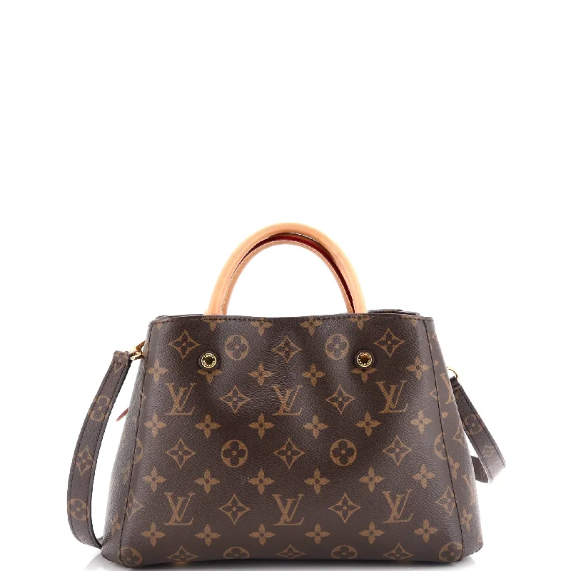 Montaigne Handbag Monogram Canvas BB