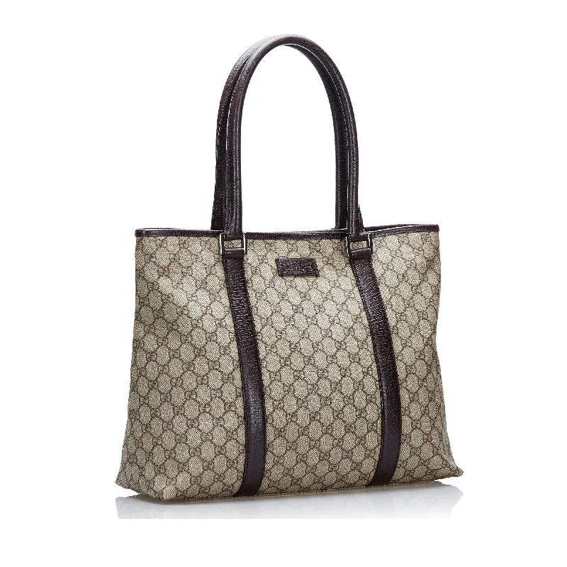 Women Gucci bags with a detachable mirror insideWomen Gucci bags with a detachable mirror insideGucci GG Supreme Joy Tote Bag (SHG-36843)