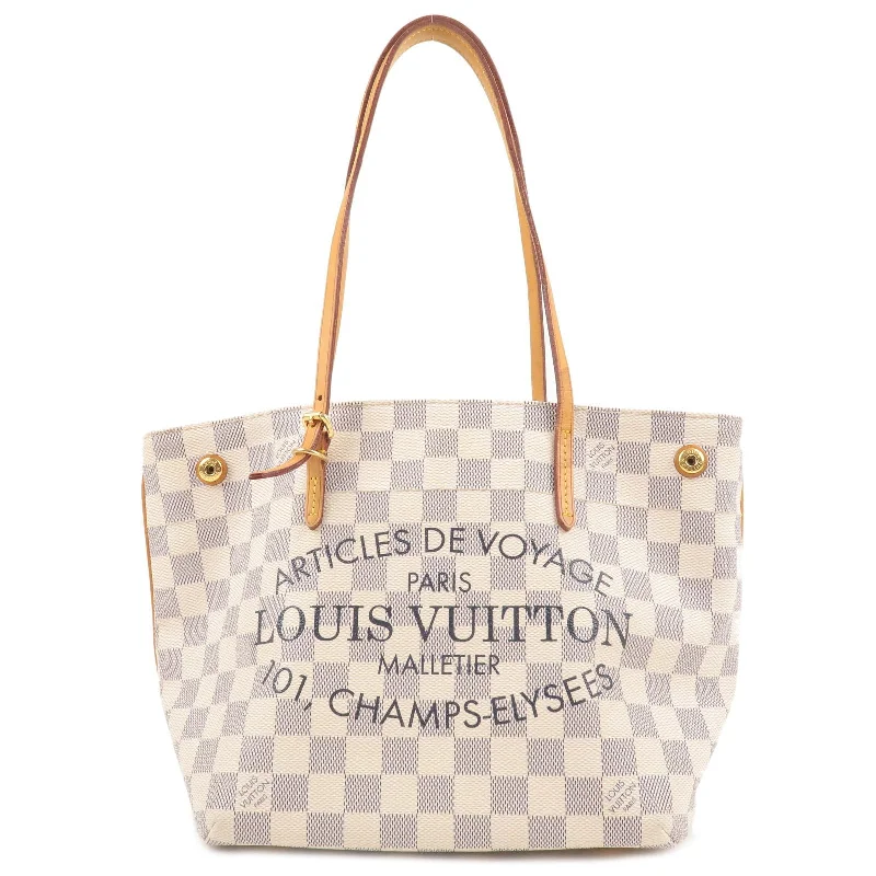 Louis Vuitton Speedy bags in monogram canvas for a classic lookLouis Vuitton Damier Azur Cabas PM Tote Bag N41378