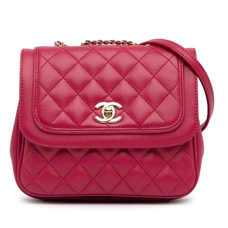 	Balenciaga Neo Classic large size with embossed monogramPink Chanel Small Lambskin Lovely Day Flap Crossbody Bag