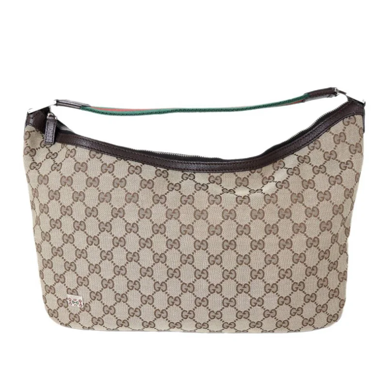 Women Gucci bags with a magnetic snap closure for easy accessWomen Gucci bags with a magnetic snap closure for easy accessGUCCI Shoulder Bag Sherry Line GG Canvas