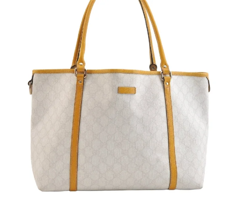 Gucci backpacks for women with a padded laptop compartmentGucci backpacks for women with a padded laptop compartmentAuthentic GUCCI Vintage Shoulder Tote Bag GG PVC Leather 197953 White 2767K