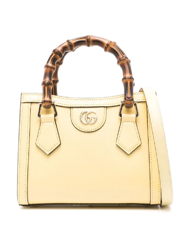 Ladies Gucci Dionysus bags with a chain - link shoulder strapLadies Gucci Dionysus bags with a chain - link shoulder strapGucci Women Diana Small Leather Tote Bag