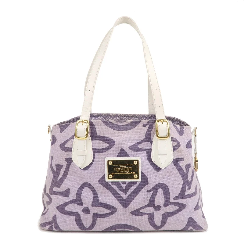 Ladies Louis Vuitton shoulder bags with a single - handle silhouetteLouis Vuitton Cruise Line Tahitienne PM Shoulder Bag Lilas M95680