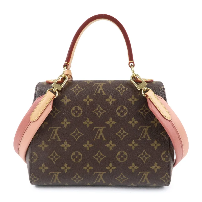 Louis Vuitton bags with a magnetic snap closure for easy accessLouis Vuitton Monogram Cluny BB 2WAY Bag Hand Bag M44267