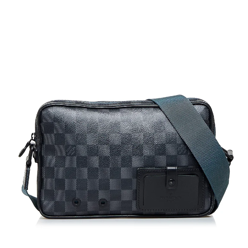 Balenciaga First medium size with gold - tone hardware accentsWhiteBalenciaga City bag large size distressed leatherBlack Louis Vuitton Damier Graphite Alpha Messenger Bag