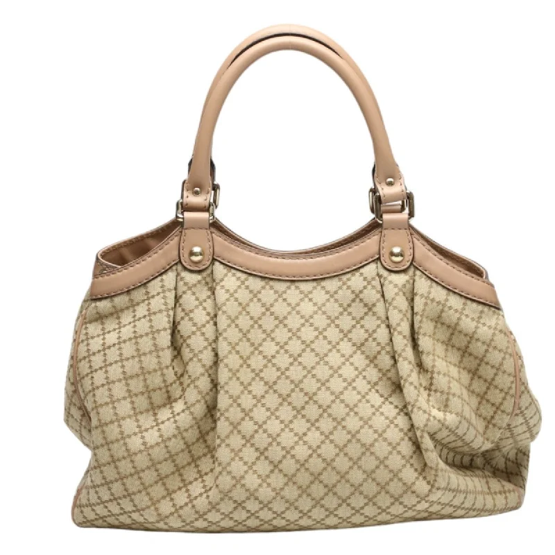 Small - sized Women Gucci shoulder bags for evening outingsSmall - sized Women Gucci shoulder bags for evening outingsGUCCI Tote Bag 211944 GG canvas beige Handbag Diamante canvas Women Used