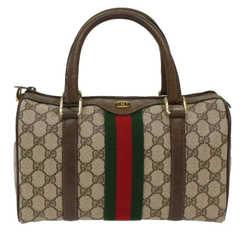 Ladies Gucci handbags with a detachable coin purse insideLadies Gucci handbags with a detachable coin purse insideGUCCI GG Canvas Web Sherry Line Boston Bag Beige Red 3902006  bs7253