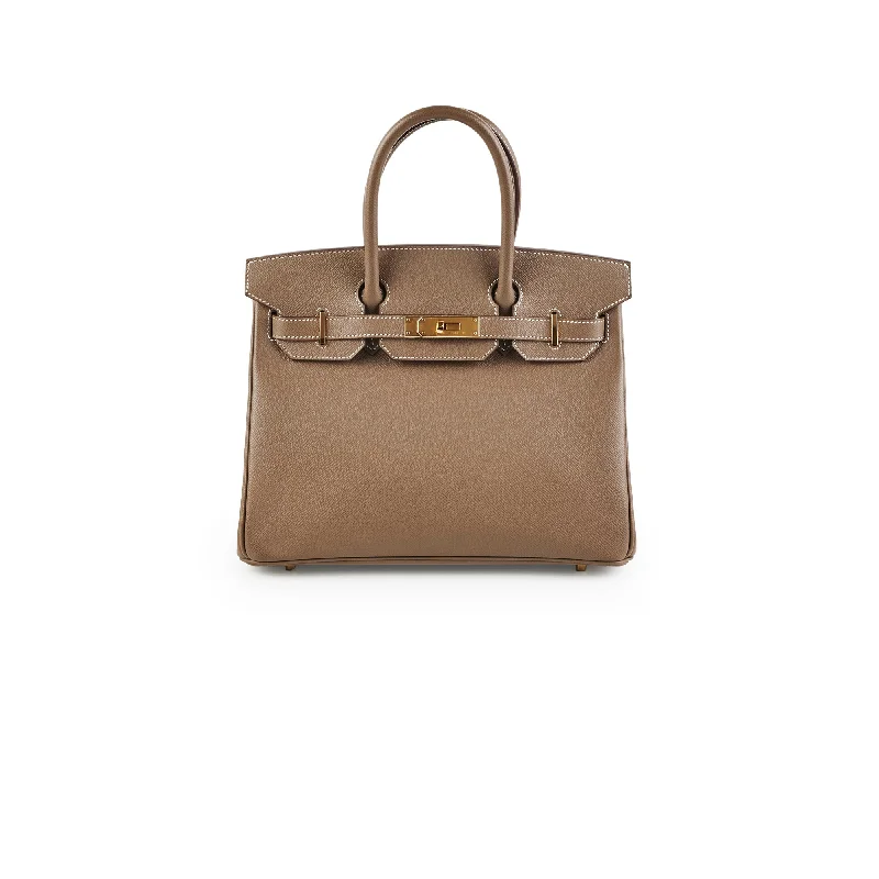 Hermes Birkin 30 Epsom Etoupe - U Stamp