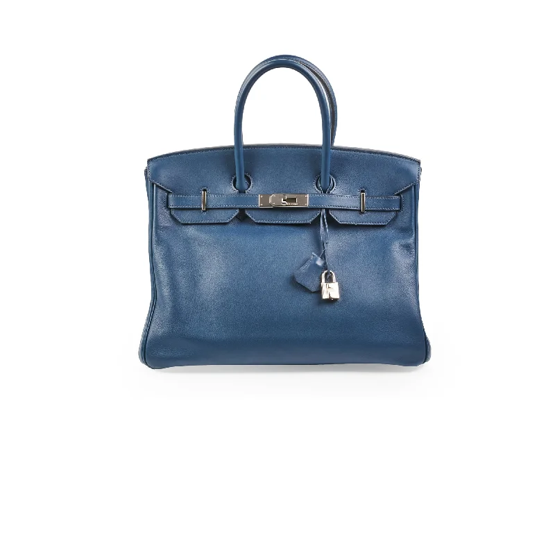 Hermes Birkin 35 Swift (Blue) - M Square