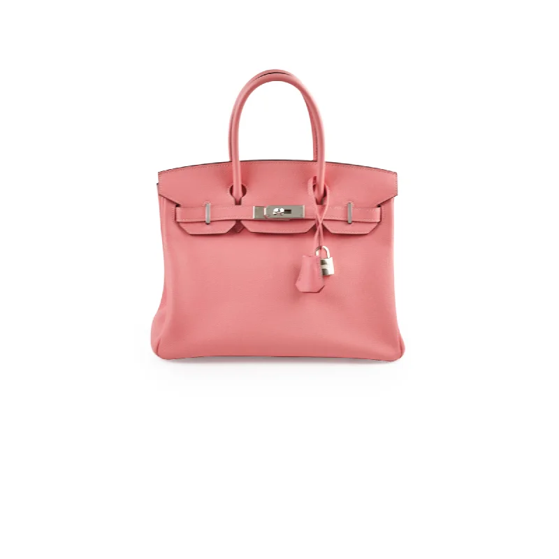 Hermes Birkin 30 Rose lipstick X Stamp