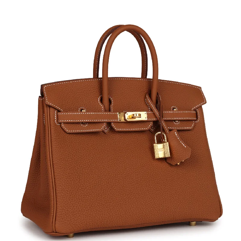 Hermes Birkin 25 Gold Togo Gold Hardware