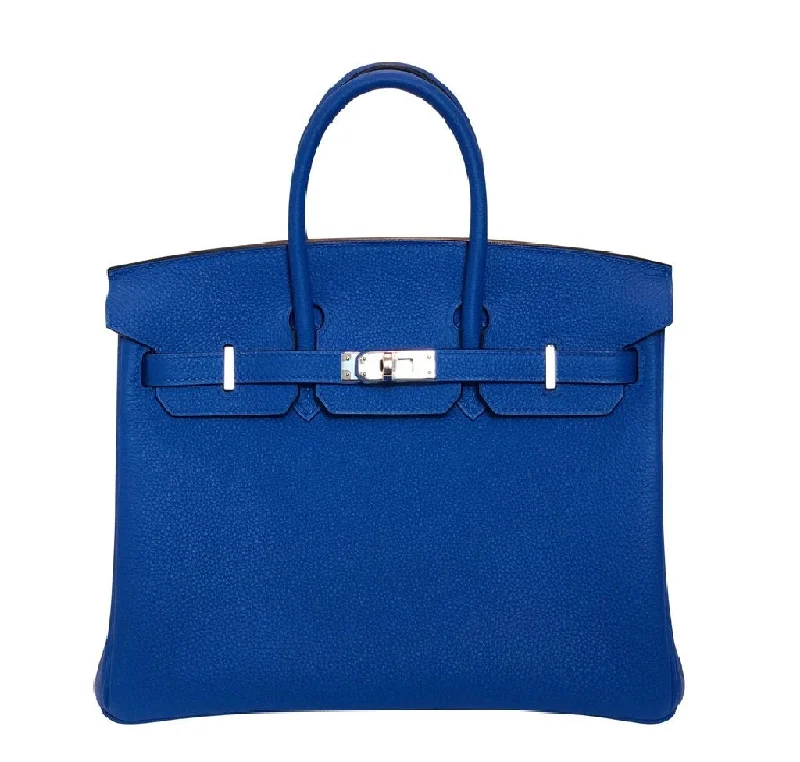 Hermes Birkin 25 Togo Bleu Zellige Bag