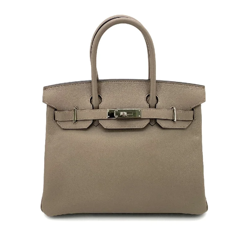 Hermes Birkin 30 Gris Asphalt Epsom PHW #C 90251084