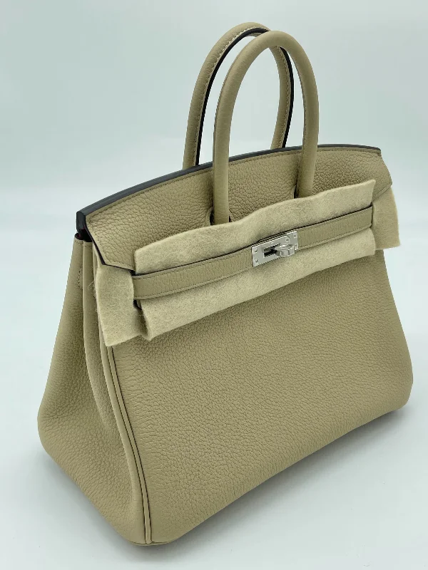 Hermes Birkin 25 Togo Trench / Bougainvillier Palladium Hardware