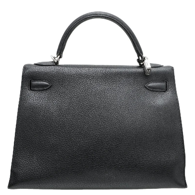 Hermes Noir Sellier kelly 32 Bag W- Shooting Star